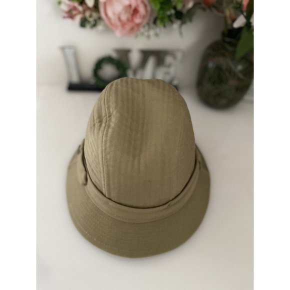 Vintage Country Gentlemen Tan Khaki Water Repellent Packable Wear Many Ways Sz S - Picture 13 of 16